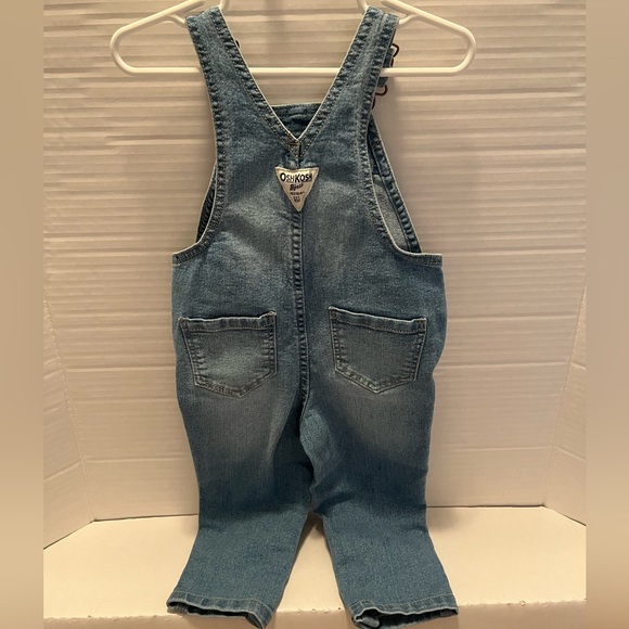 OshKosh B’gosh Overalls with Floral Embroidery - Picture 2 of 2